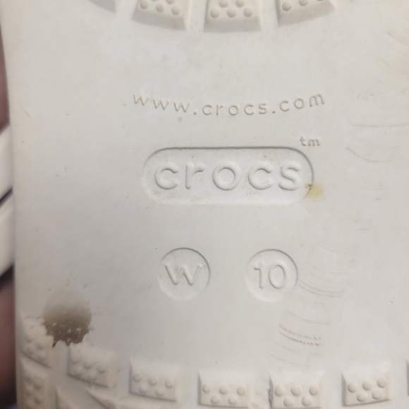 Crocs Iconic Comfort‎ Tie Dye Sandals Pastel Women's Size 10 - Picture 5 of 5